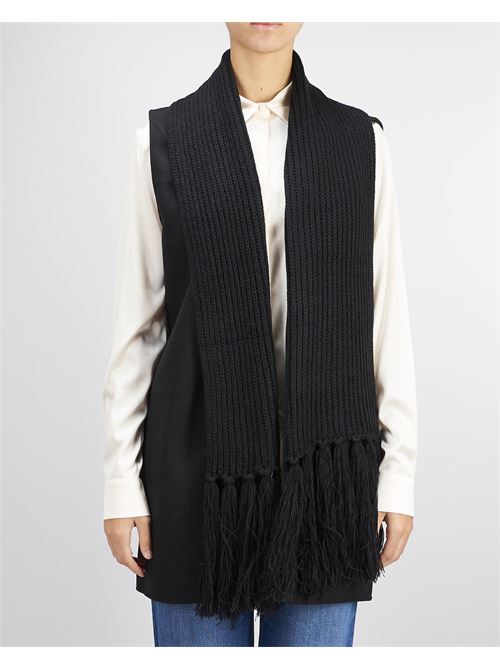 Cloth vest with fringes Twinset TWIN SET | Gilet | TO53816